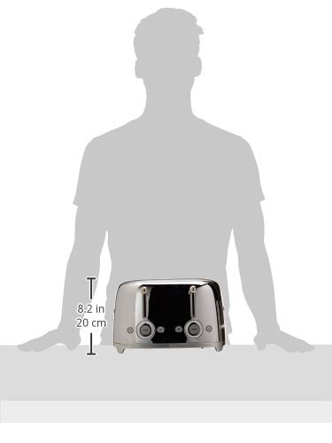 Amazon.com: Smeg 50's Style Retro Aesthetic 4 Slice Toaster 6